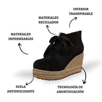 Malva: Cuñas de Esparto Ortopédicas de Moda