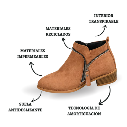 Valeria: Botas de Tacón Medio