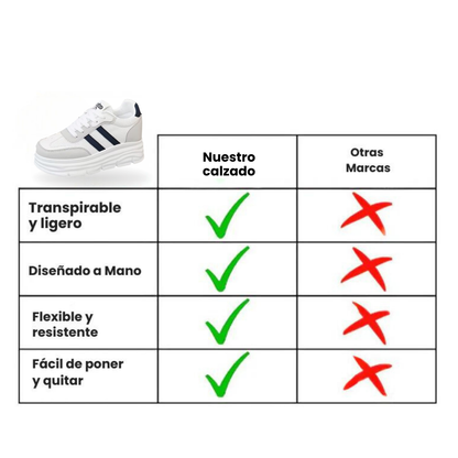 NivaStep: Deportivas Ortopédicas con Plataforma