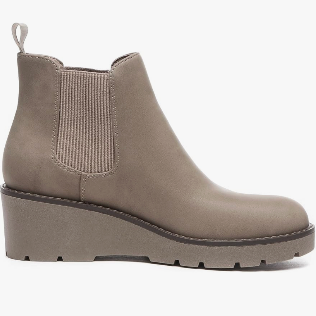 Lori | Botín impermeable con cuña ortopédica