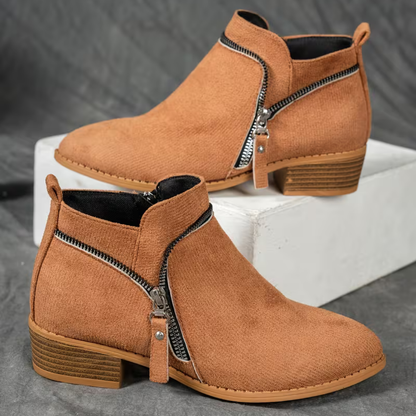 Valeria: Botas de Tacón Medio