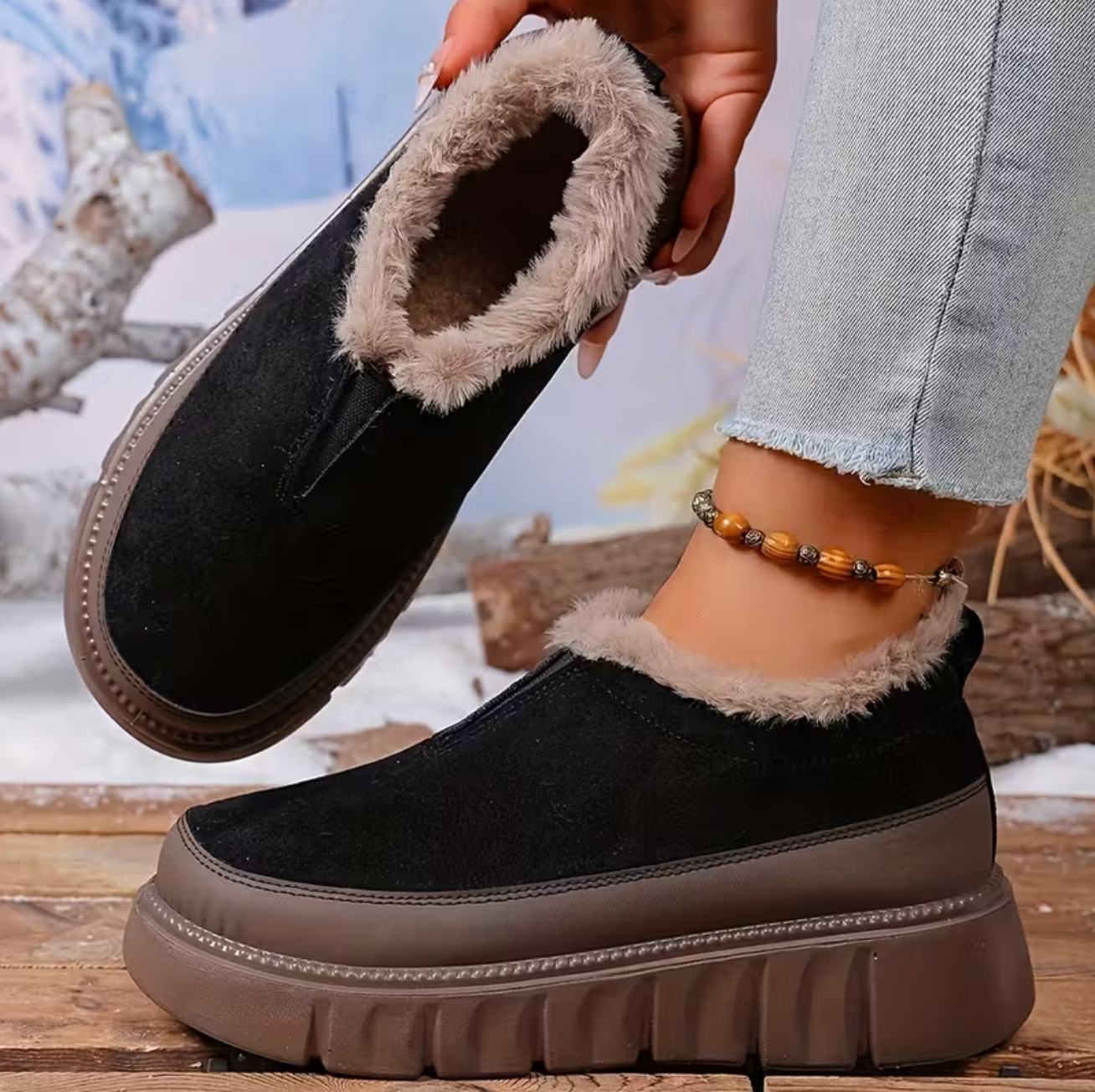 Alaska: Botines ortopédicos con forro protector