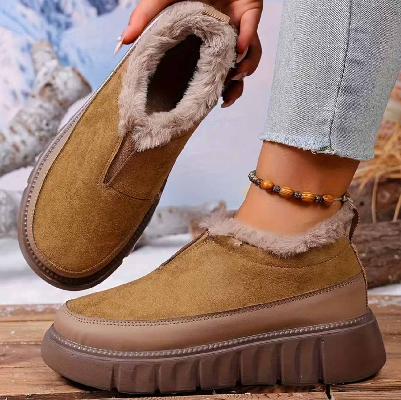 Alaska: Botines ortopédicos con forro protector